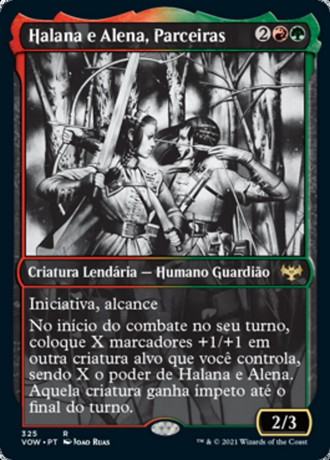 Halana e Alena, Parceiras / Halana and Alena, Partners - Magic: The Gathering - MoxLand
