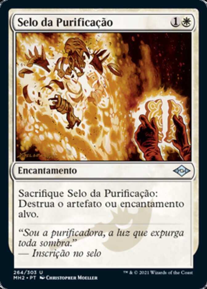 Selo da Purificação / Seal of Cleansing - Magic: The Gathering - MoxLand