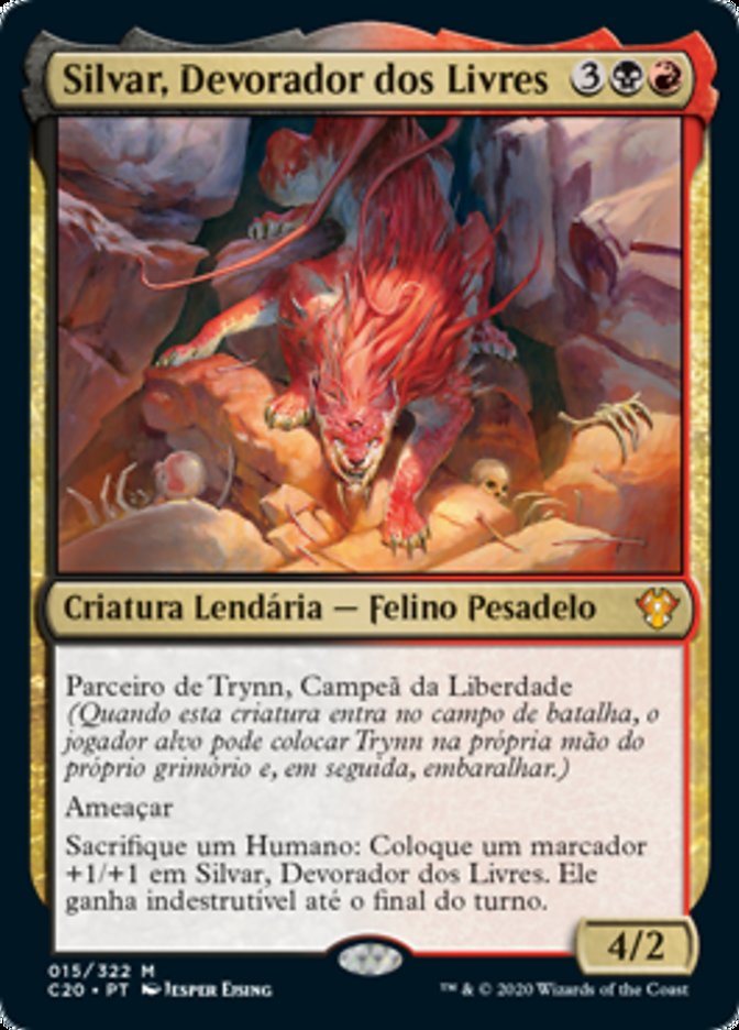 Silvar, Devorador dos Livres / Silvar, Devourer of the Free - Magic: The Gathering - MoxLand