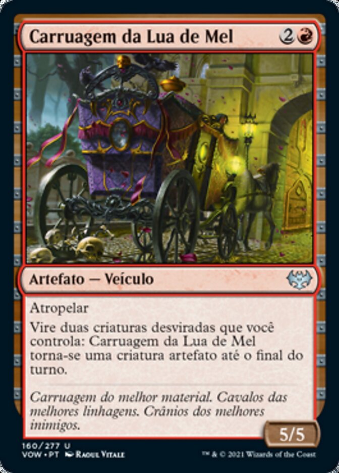 Carruagem da Lua de Mel / Honeymoon Hearse - Magic: The Gathering - MoxLand