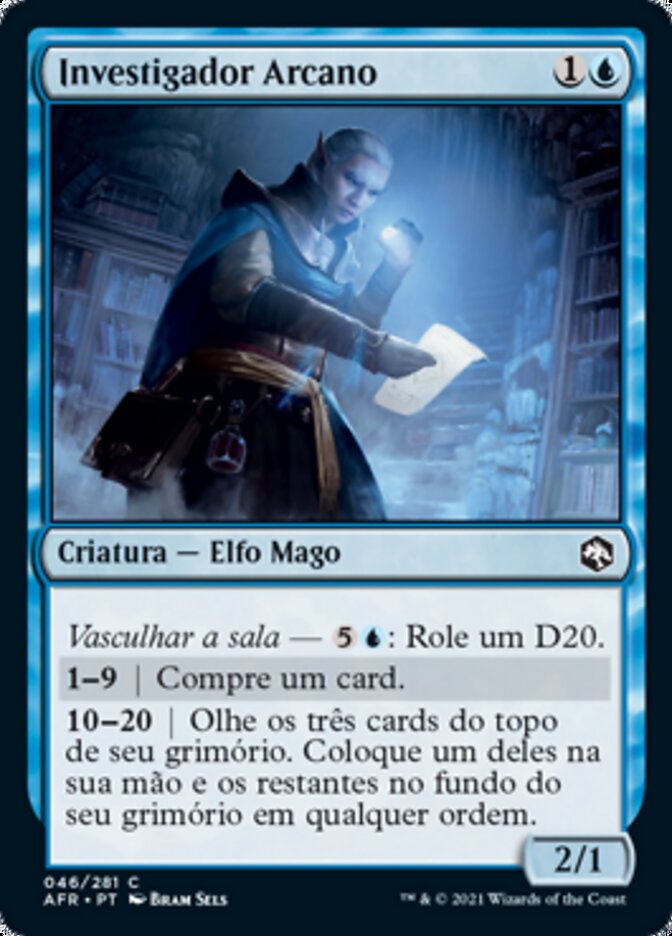 Investigador Arcano / Arcane Investigator - Magic: The Gathering - MoxLand