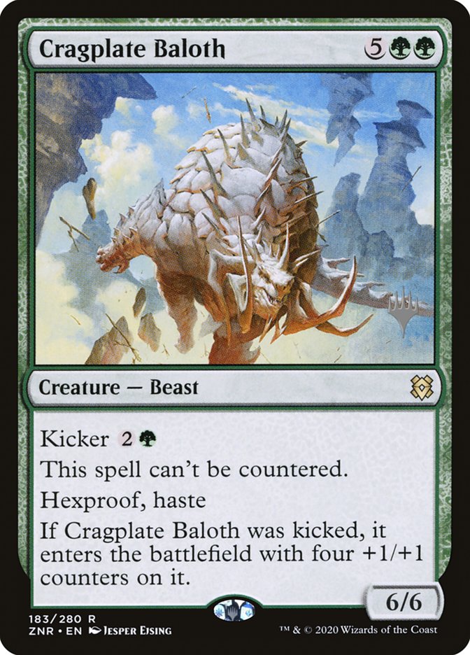 Baloth da Couraça Rochosa / Cragplate Baloth - Magic: The Gathering - MoxLand