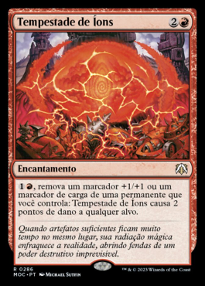 Tempestade de Íons / Ion Storm - Magic: The Gathering - MoxLand