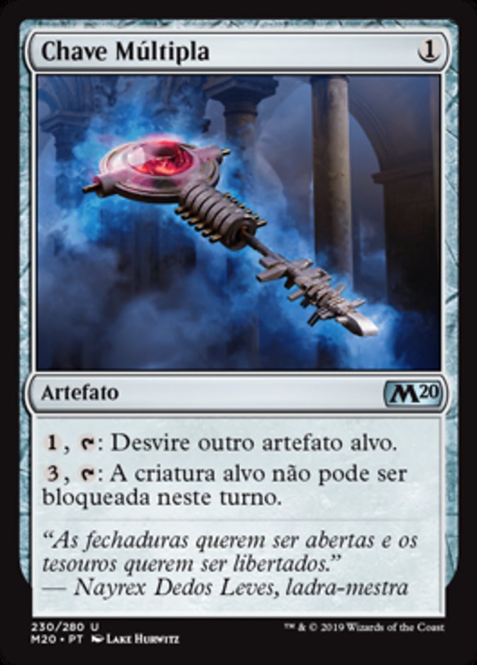 Chave Múltipla / Manifold Key - Magic: The Gathering - MoxLand