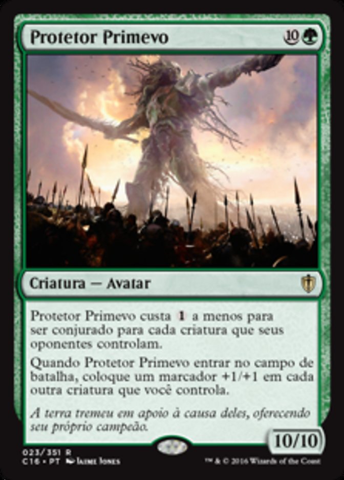 Protetor Primevo / Primeval Protector - Magic: The Gathering - MoxLand