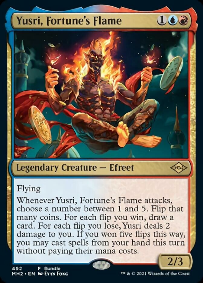 Yusri, Chama da Fortuna / Yusri, Fortune's Flame - Magic: The Gathering - MoxLand