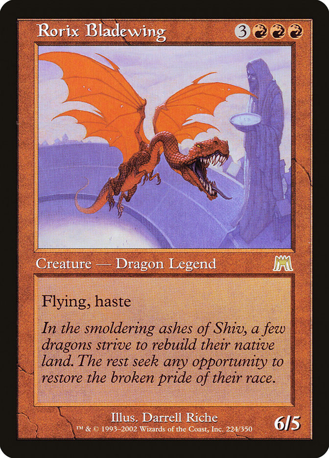 Rorix Asas Laminadas / Rorix Bladewing - Magic: The Gathering - MoxLand