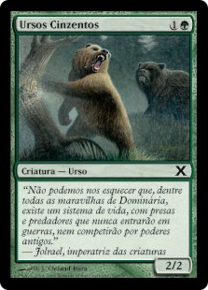 Ursos Cinzentos / Grizzly Bears - Magic: The Gathering - MoxLand