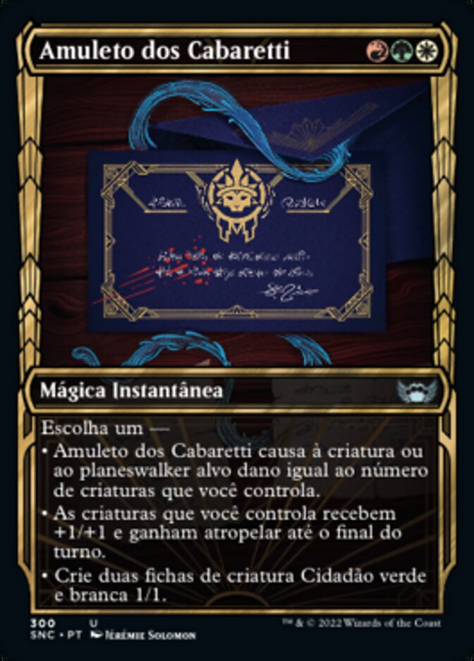 Amuleto dos Cabaretti / Cabaretti Charm - Magic: The Gathering - MoxLand