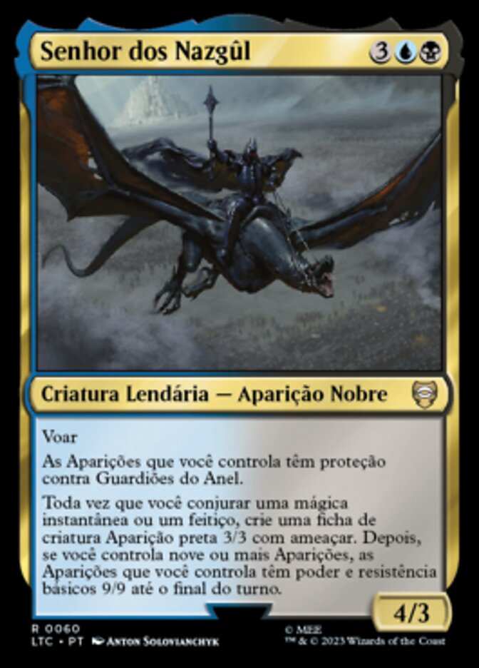 Senhor dos Nazgûl / Lord of the Nazgûl - Magic: The Gathering - MoxLand