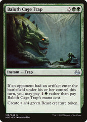 Armadilha de Jaula de Baloth / Baloth Cage Trap - Magic: The Gathering - MoxLand