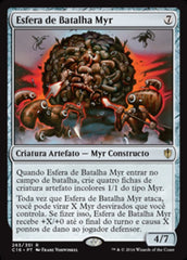 Esfera de Batalha Myr / Myr Battlesphere - Magic: The Gathering - MoxLand