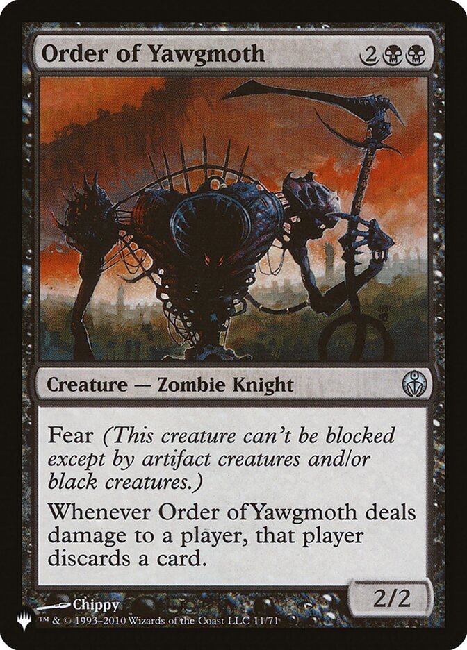 Ordem de Yawgmoth / Order of Yawgmoth - Magic: The Gathering - MoxLand