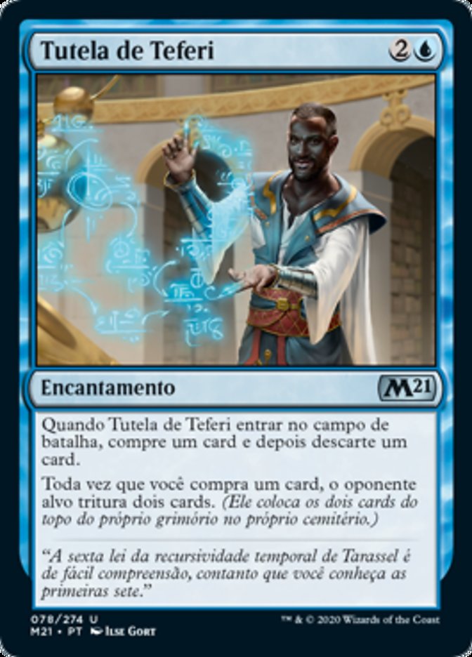 Tutela de Teferi / Teferi's Tutelage - Magic: The Gathering - MoxLand