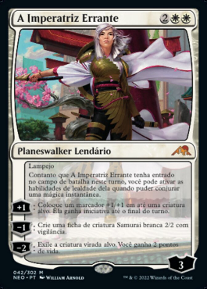 A Imperatriz Errante / The Wandering Emperor - Magic: The Gathering - MoxLand