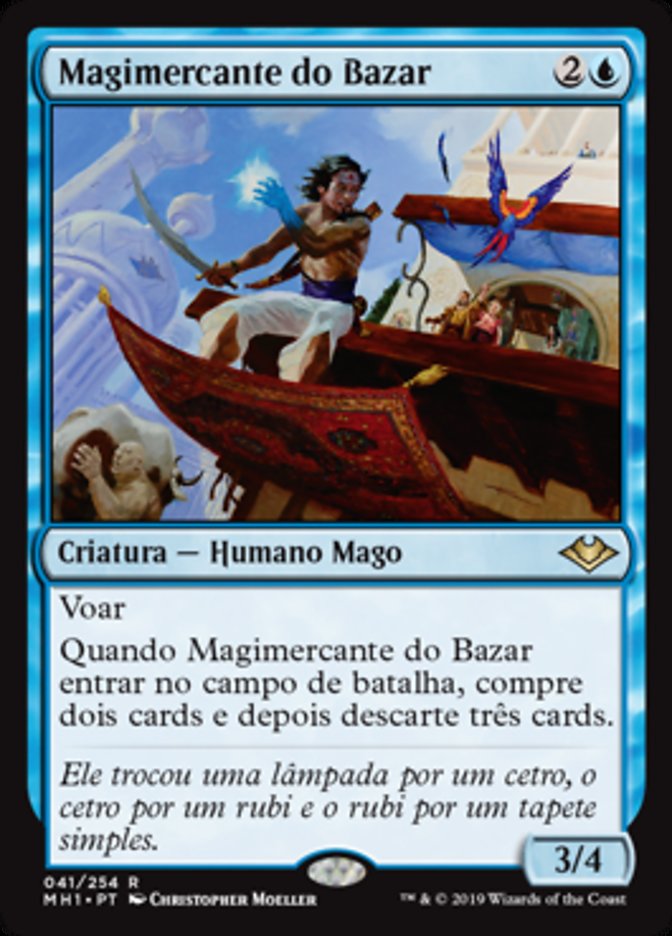 Magimercante do Bazar / Bazaar Trademage - Magic: The Gathering - MoxLand