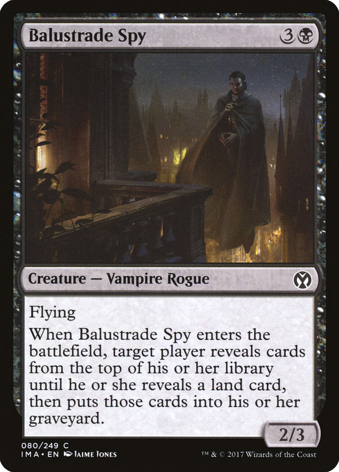 Espião de Balaustrada / Balustrade Spy - Magic: The Gathering - MoxLand