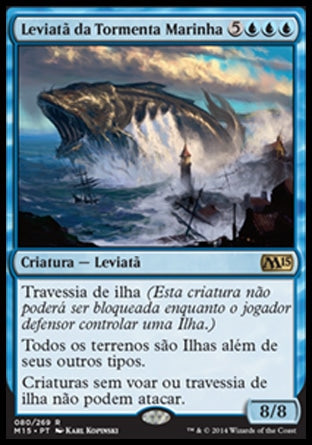 Leviatã da Tormenta Marinha / Stormtide Leviathan - Magic: The Gathering - MoxLand