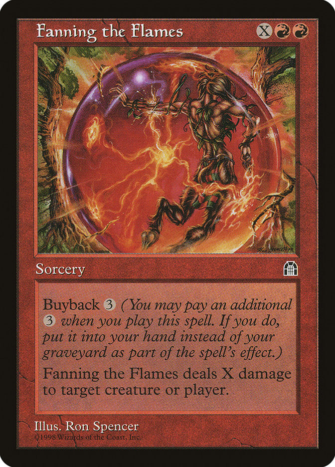 Avivar as Chamas / Fanning the Flames - Magic: The Gathering - MoxLand