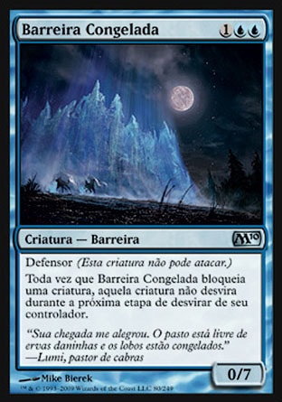 Barreira Congelada / Wall of Frost - Magic: The Gathering - MoxLand