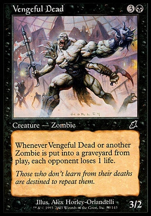 Morto Vingativo / Vengeful Dead - Magic: The Gathering - MoxLand