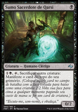 Sumo Sacerdote de Qarsi / Qarsi High Priest - Magic: The Gathering - MoxLand