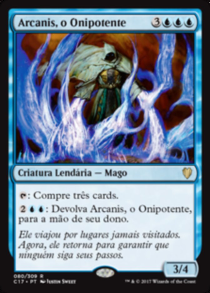 Arcanis, o Onipotente / Arcanis the Omnipotent - Magic: The Gathering - MoxLand