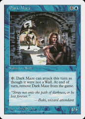 Labirinto Sombrio / Dark Maze - Magic: The Gathering - MoxLand