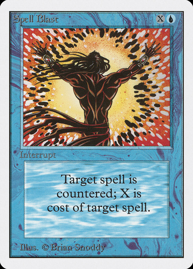 Supressão Mágica / Spell Blast - Magic: The Gathering - MoxLand