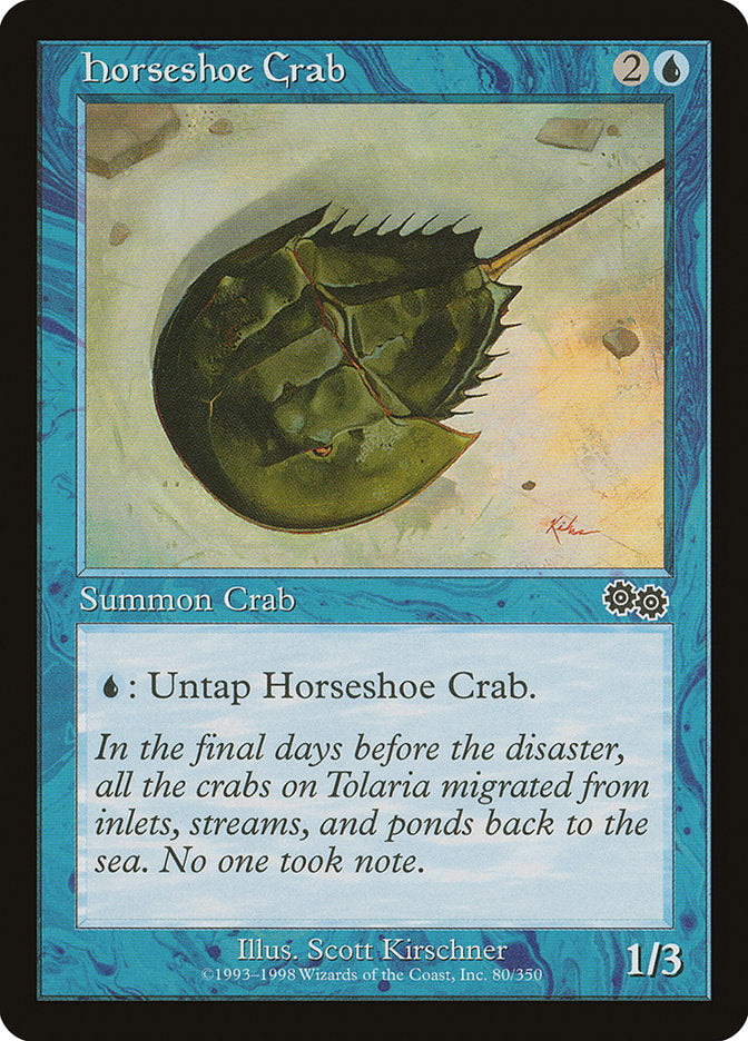 Caranguejo Ferradura / Horseshoe Crab - Magic: The Gathering - MoxLand