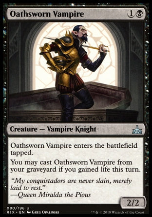 Vampiro Jurado / Oathsworn Vampire - Magic: The Gathering - MoxLand