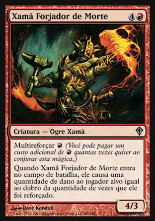 Xamã Forjador de Morte / Deathforge Shaman - Magic: The Gathering - MoxLand