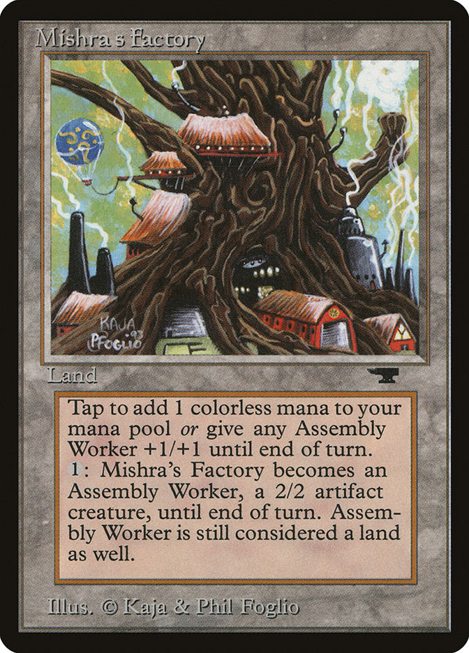 Fábrica de Mishra / Mishra's Factory - Magic: The Gathering - MoxLand