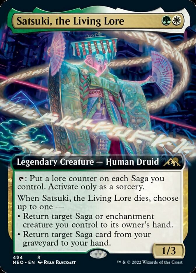 Satsuki, o Conhecimento Vivo / Satsuki, the Living Lore - Magic: The Gathering - MoxLand