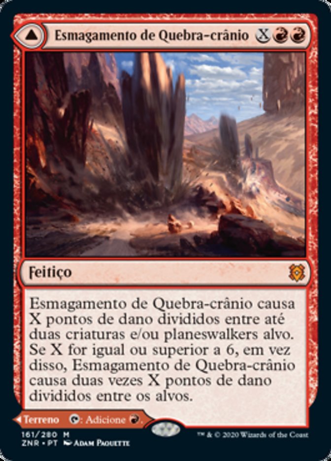 Esmagamento de Quebra-crânio / Shatterskull Smashing - Magic: The Gathering - MoxLand