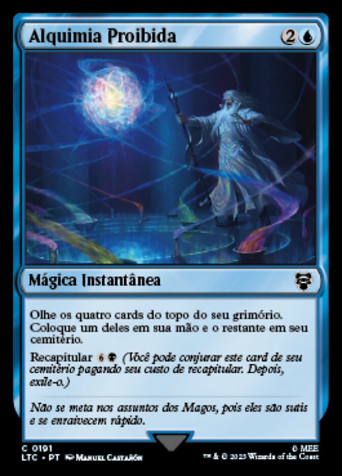 Alquimia Proibida / Forbidden Alchemy - Magic: The Gathering - MoxLand