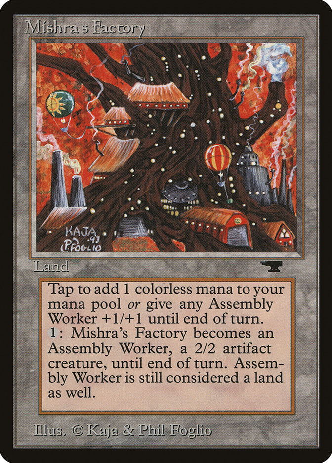 Fábrica de Mishra / Mishra's Factory - Magic: The Gathering - MoxLand