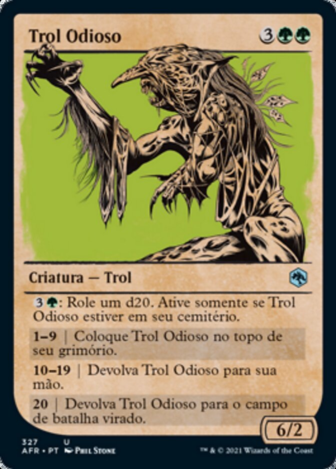 Trol Odioso / Loathsome Troll - Magic: The Gathering - MoxLand