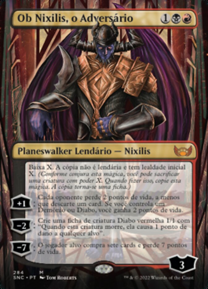 Ob Nixilis, o Adversário / Ob Nixilis, the Adversary - Magic: The Gathering - MoxLand