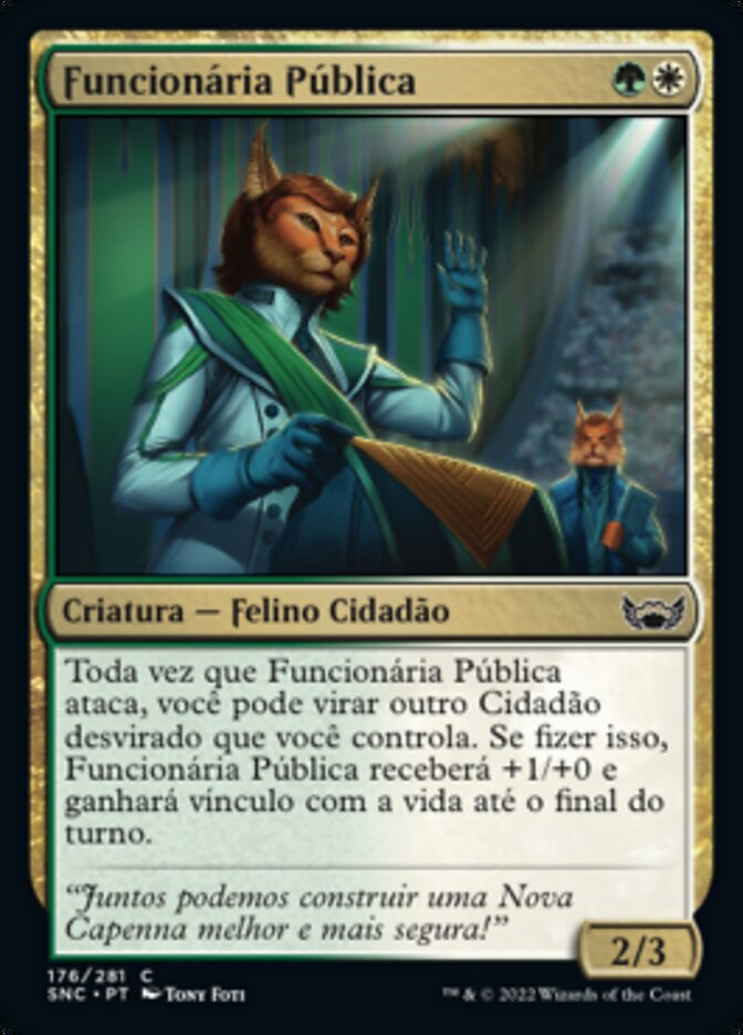 Funcionária Pública / Civil Servant - Magic: The Gathering - MoxLand