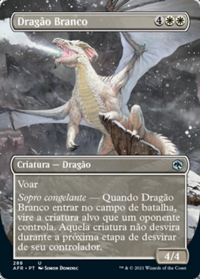 Dragão Branco / White Dragon - Magic: The Gathering - MoxLand