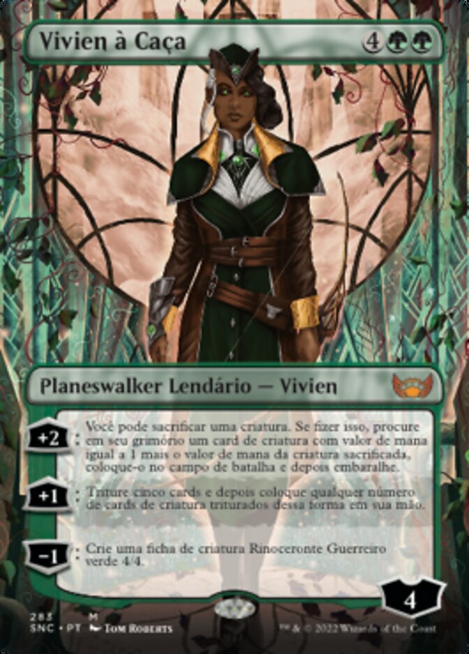 Vivien à Caça / Vivien on the Hunt - Magic: The Gathering - MoxLand