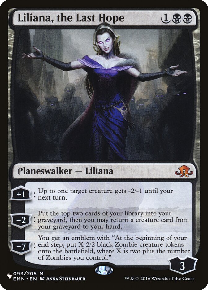 Liliana, a Última Esperança / Liliana, the Last Hope - Magic: The Gathering - MoxLand