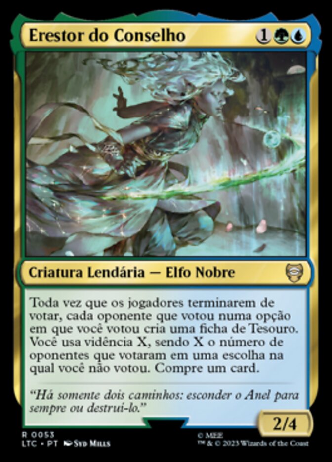 Erestor do Conselho / Erestor of the Council - Magic: The Gathering - MoxLand