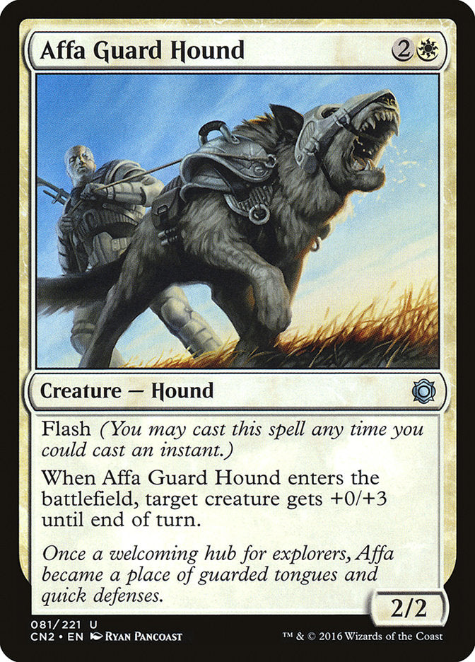 Sabujo de Guarda de Affa / Affa Guard Hound - Magic: The Gathering - MoxLand