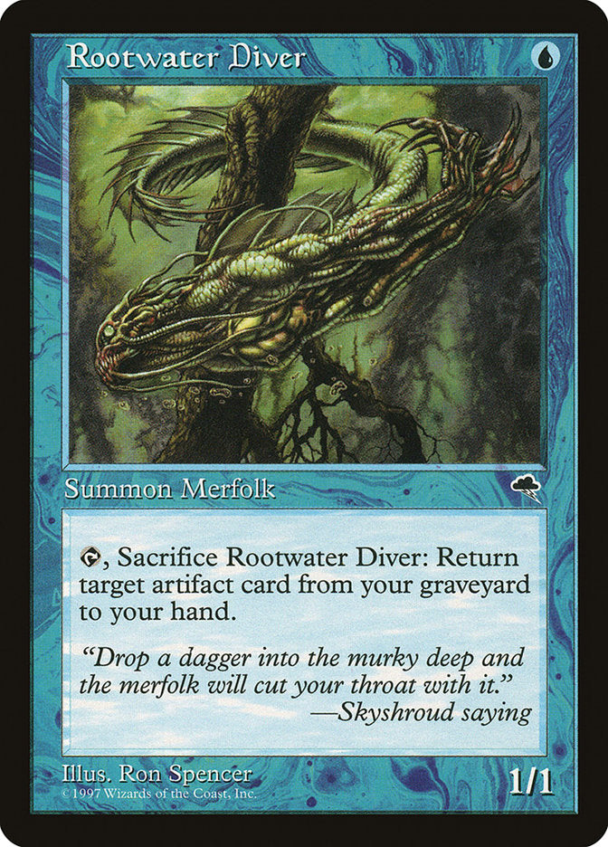 Mergulhador de Rootwater / Rootwater Diver - Magic: The Gathering - MoxLand