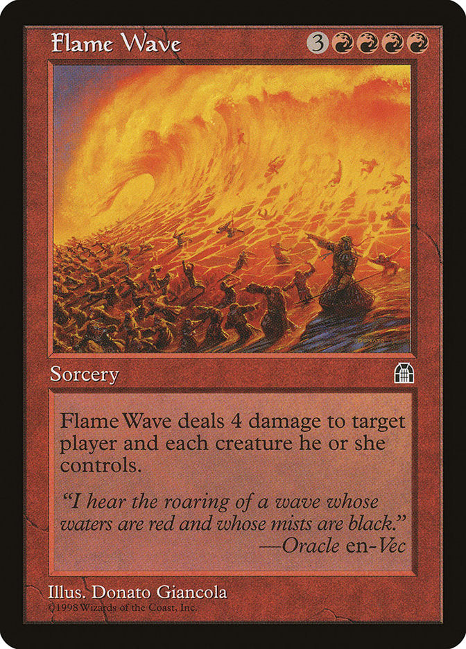 Onda de Chamas / Flame Wave - Magic: The Gathering - MoxLand