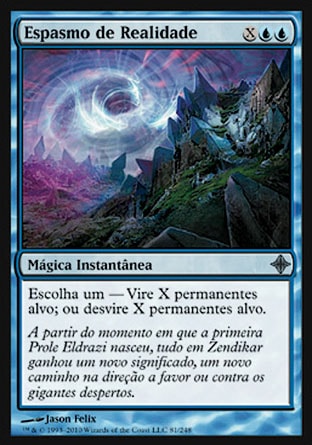 Espasmo de Realidade / Reality Spasm - Magic: The Gathering - MoxLand