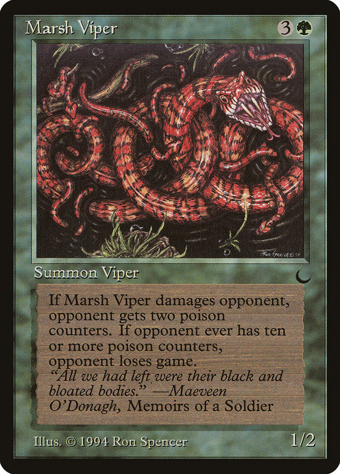 Víbora do Brejo / Marsh Viper - Magic: The Gathering - MoxLand