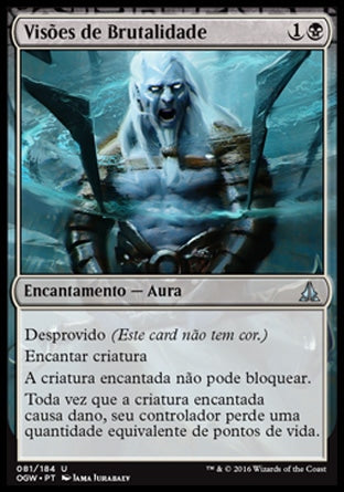 Visões de Brutalidade / Visions of Brutality - Magic: The Gathering - MoxLand